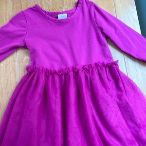 Hanna Andersson magenta dress Size 4